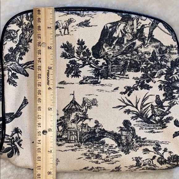 Americana tropical pattern  cosmetic Bag - Picture 6 of 9